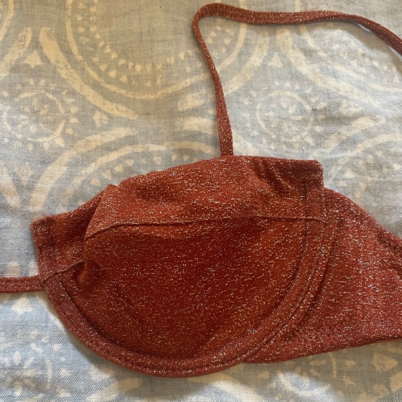 Sparkle bikini! Never worn xs top small bottom - Picture 2 of 5